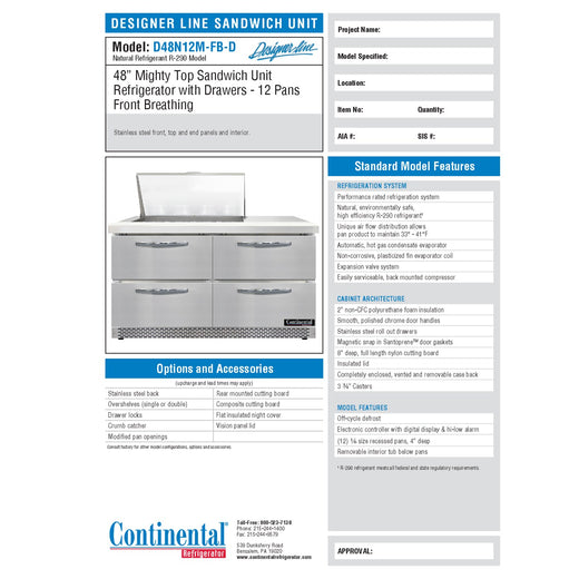 Spec Sheet