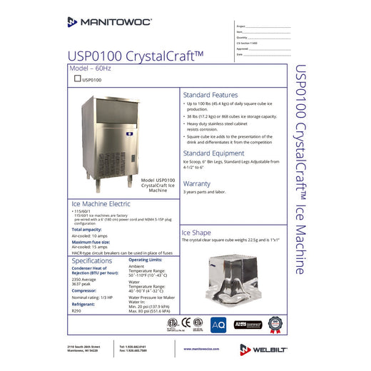 Spec Sheet