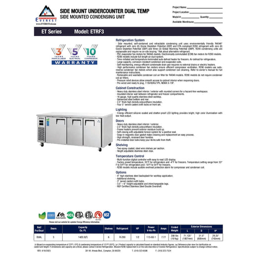 Spec Sheet
