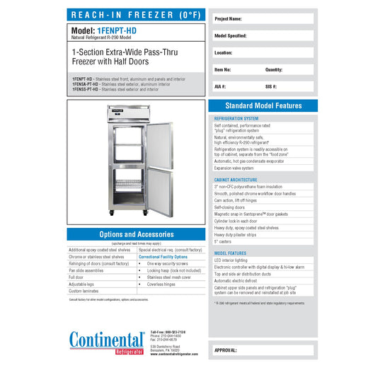 Spec Sheet