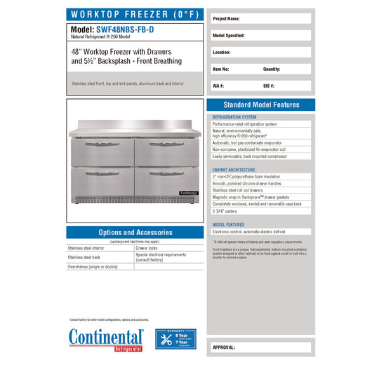 Spec Sheet