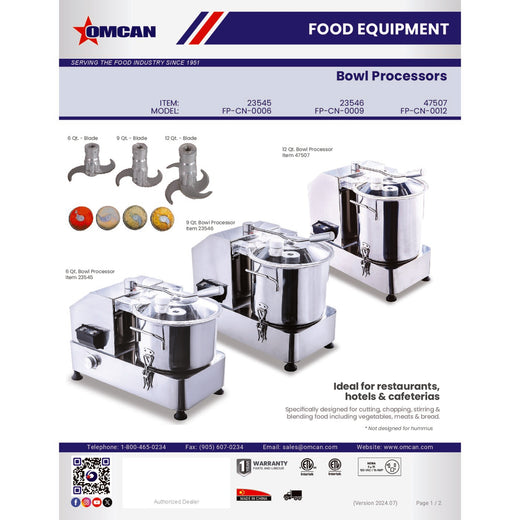 Spec Sheet