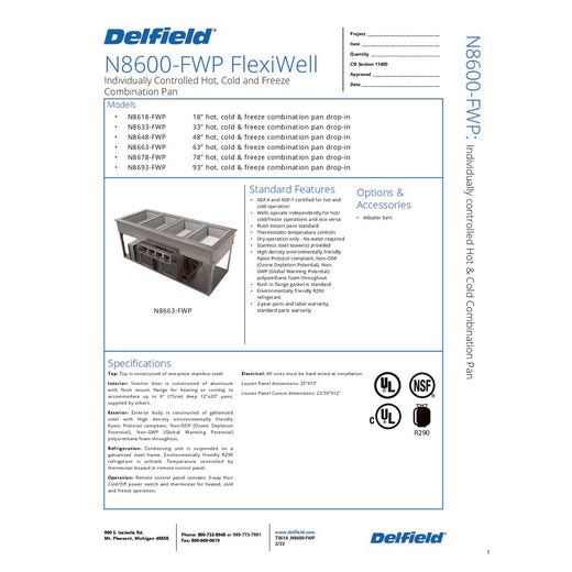 Spec Sheet