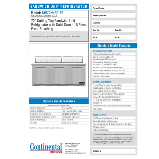 Spec Sheet