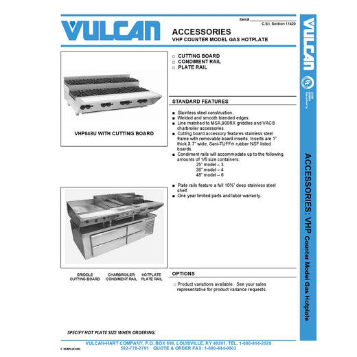 Spec Sheet