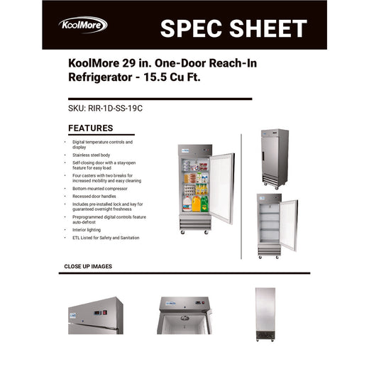 Spec Sheet