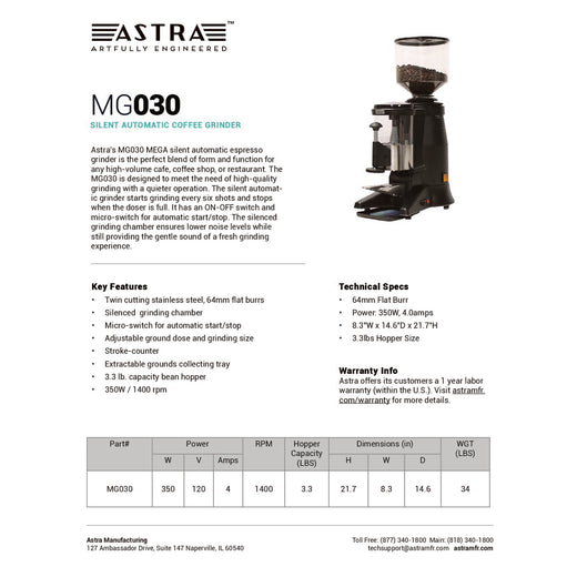Spec Sheet