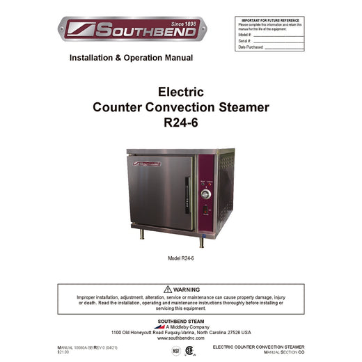 Installation & Operation Manual
