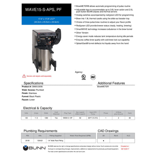 Spec Sheet