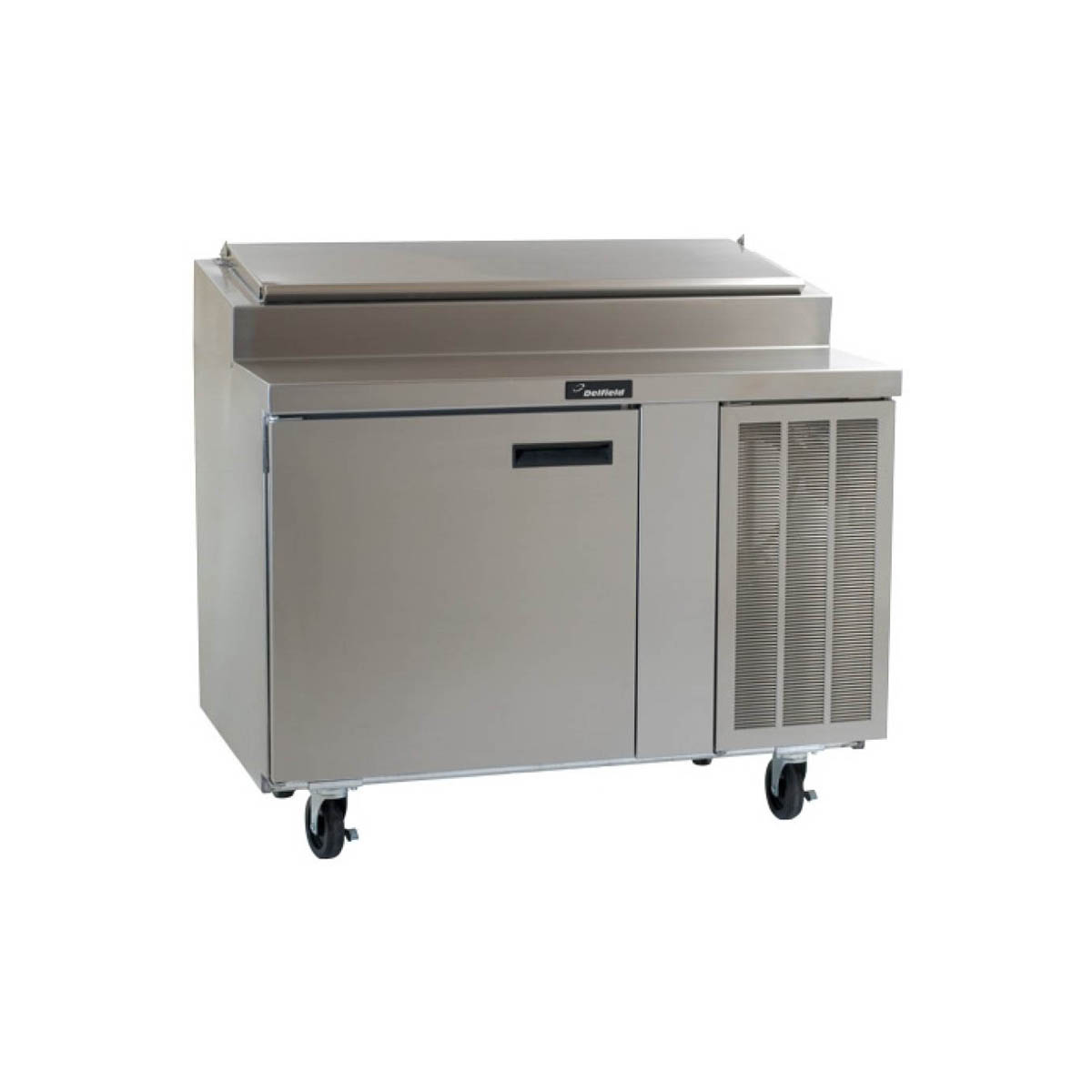 Delfield 18648PTLP 48-Inch Refrigerated Pizza Prep Table — 1 door