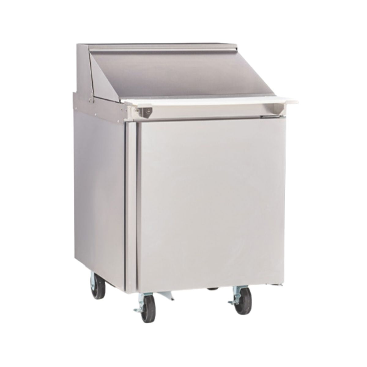 Delfield 4432NP-12M 32.13-Inch Sandwich & Salad Prep Table — 12 Pans, 1 door