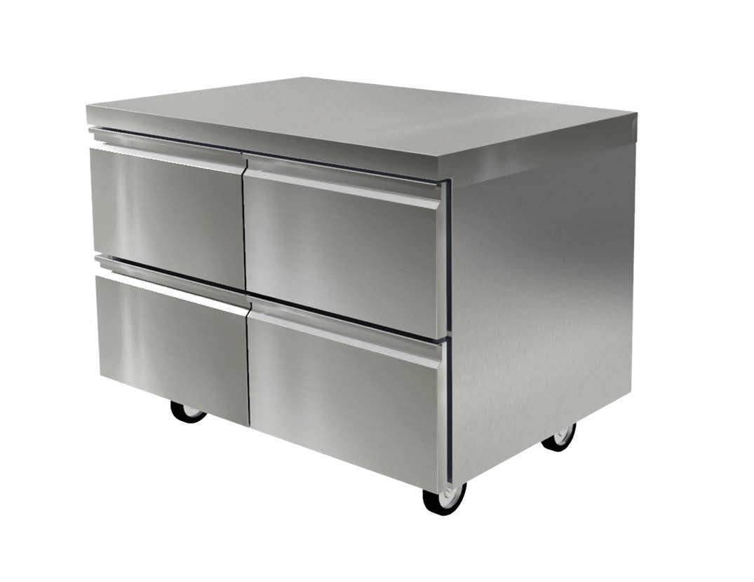 Delfield D4560NP 60-Inch Commercial Worktop Freezer — 4 drawers