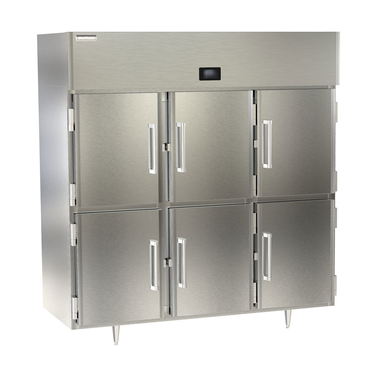Delfield DSLR3-SH 77.64-Inch Reach-In Refrigerator — 6 Doors