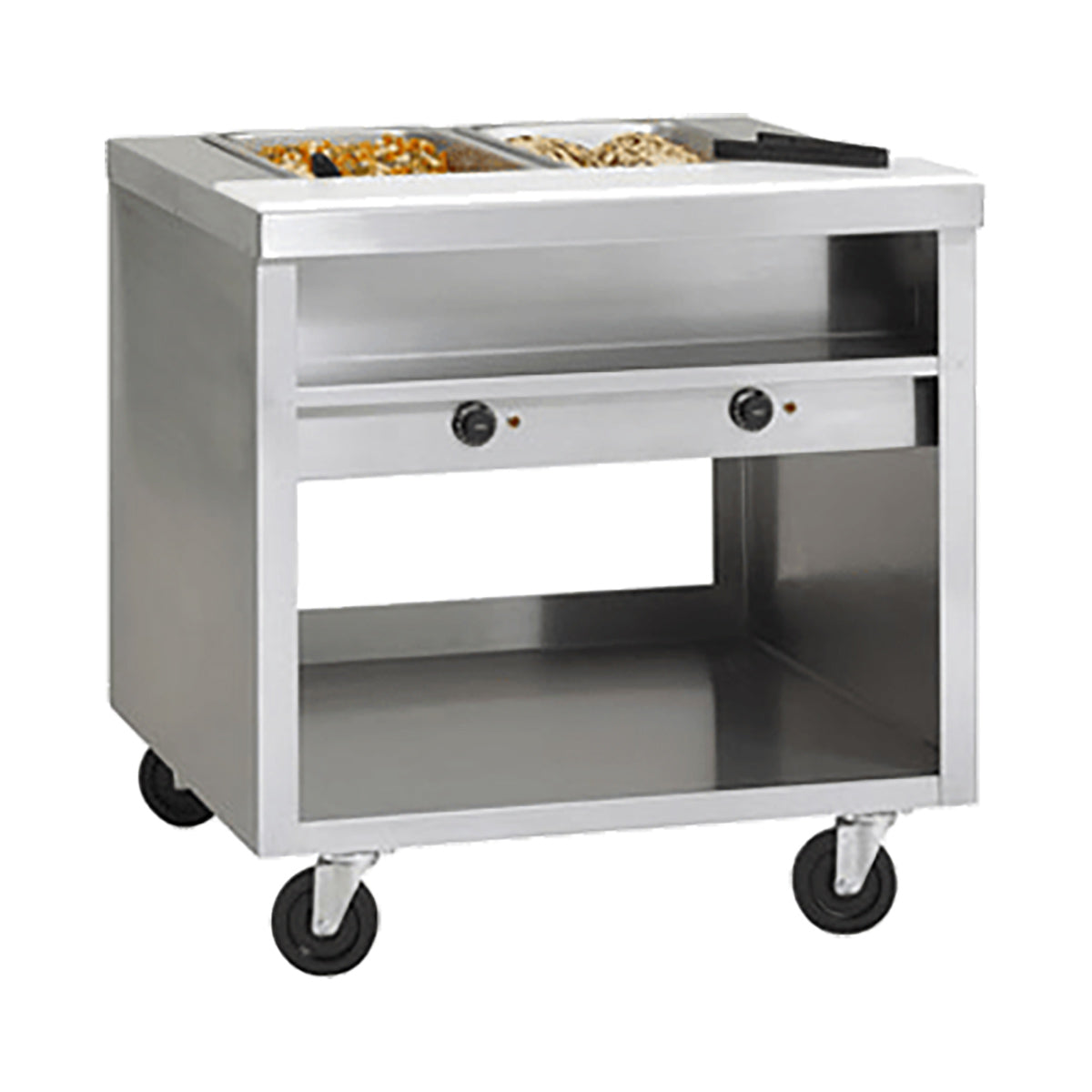 Delfield EHEI36C 36-Inch Electric Hot Food Table — 2 wells