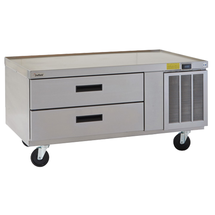 Delfield F2956P 56.25-Inch Refrigerated Chef Base — 2 drawers