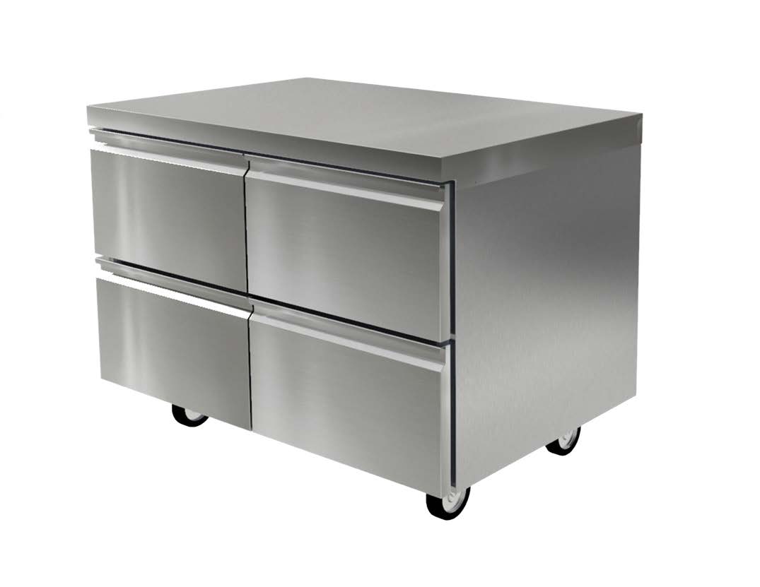 Delfield STD4560NP 60-Inch Commercial Worktop Freezer — 4 drawers