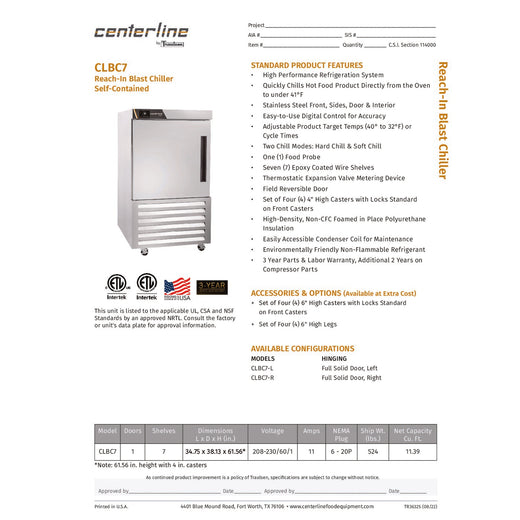 Spec Sheet