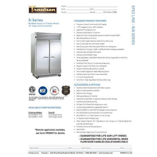 Spec Sheet