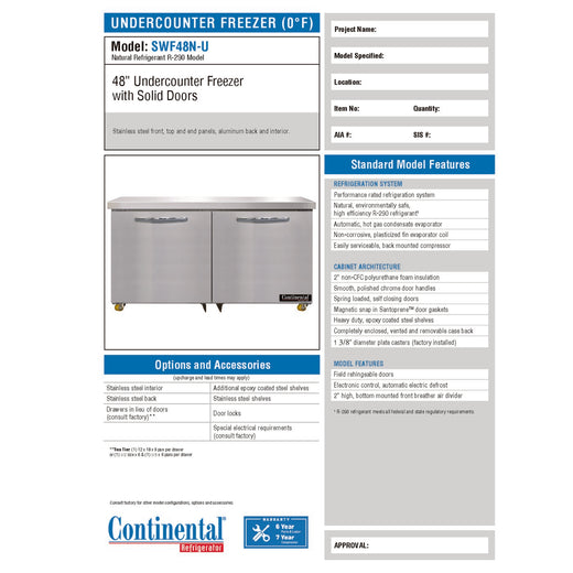 Spec Sheet