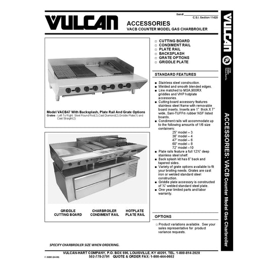 Spec Sheet