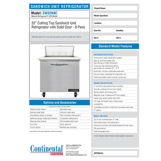 Spec Sheet