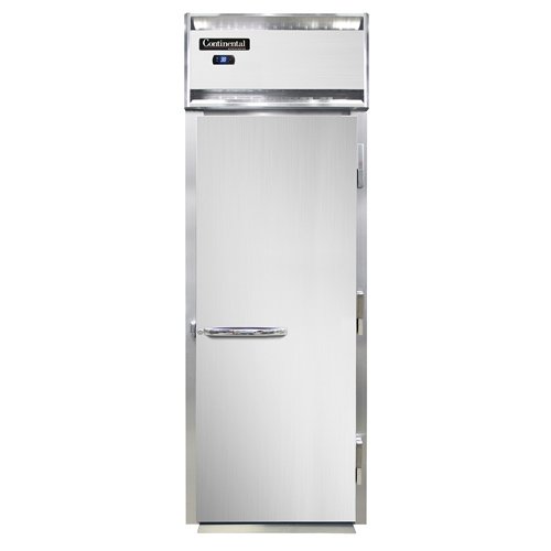Continental Refrigerator D1RIN-E 35.25-Inch Roll-In Refrigerator — 1 Doors, Stainless Steel Front