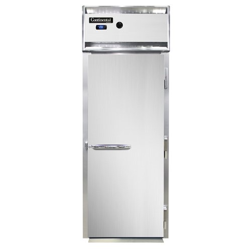 Continental Refrigerator DL1WI 35.25-Inch Roll-In Heated Holding Cabinet — 1 door, Stainless Steel Front