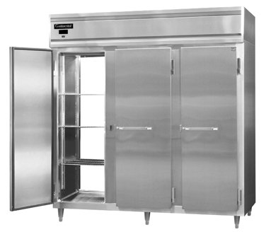 Continental Refrigerator D3RRFNSSPT 78-Inch Refrigerator / Freezer — 6 Doors, Stainless Steel Exterior
