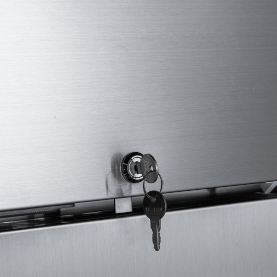 Coldline C-1RL-TM 27" Left-Hinged Solid Door Commercial Top Mount Reach-In Refrigerator