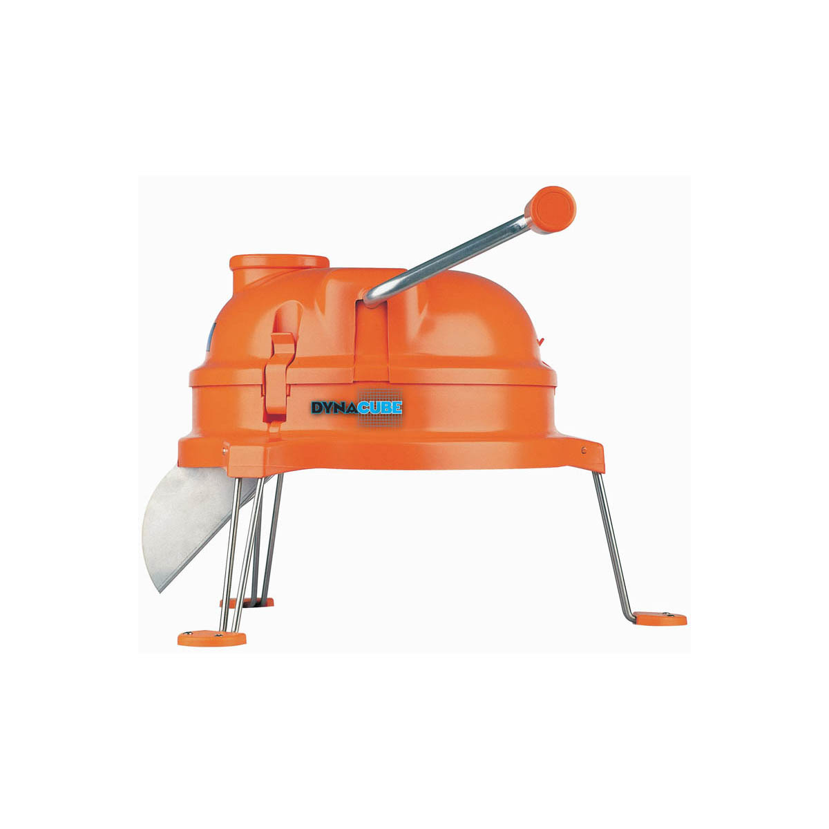Dynamic USA CL008 DYNACUBE Manual Counter Veg Dicer, 15.75" W, 15.8" Dia x 13" H, 1/2" (14x14mm) Grid, Plast.
