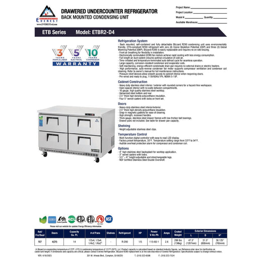 Spec Sheet