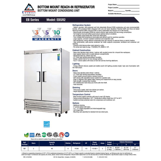Spec Sheet