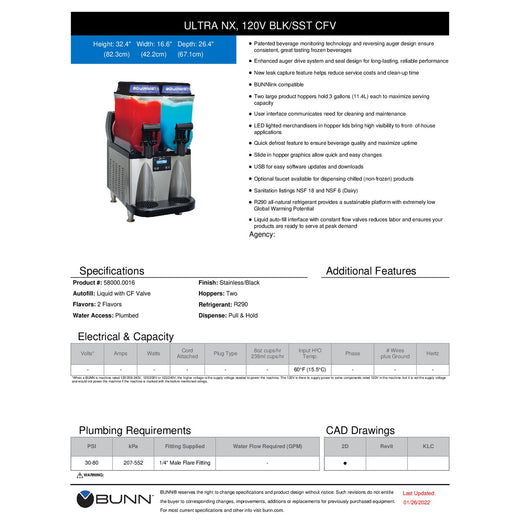 Spec Sheet