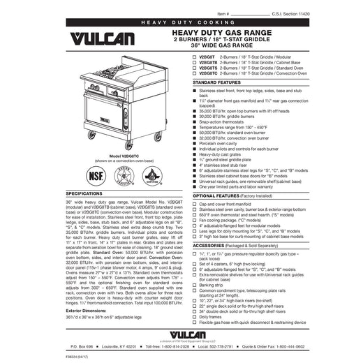 Spec Sheet
