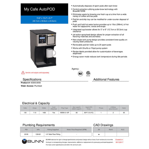 Spec Sheet
