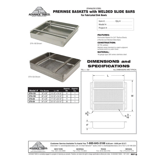 Spec Sheet