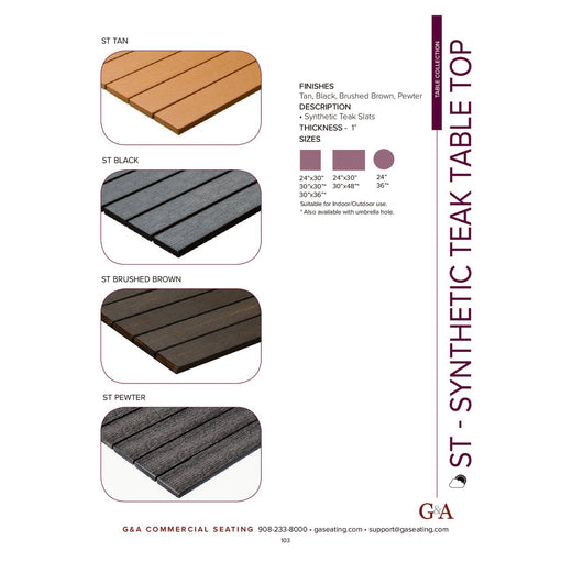Spec Sheet