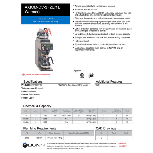Spec Sheet