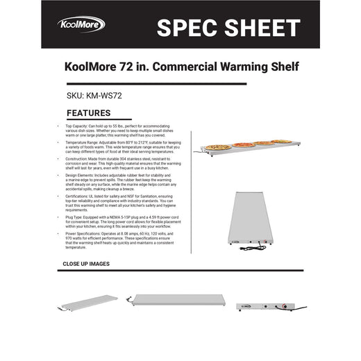Spec Sheet