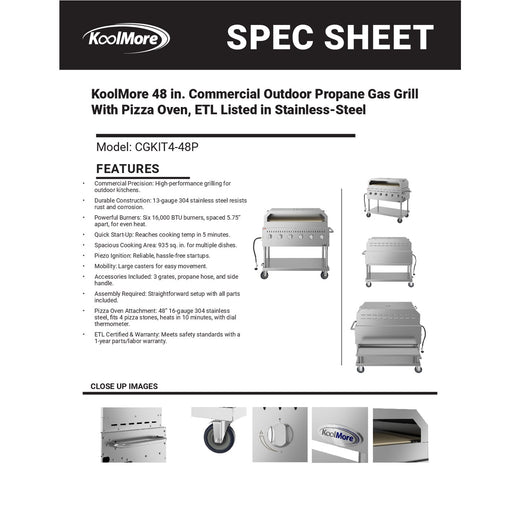 Spec Sheet