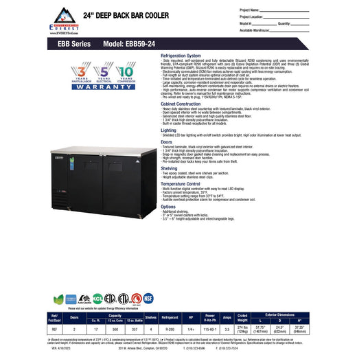 Spec Sheet