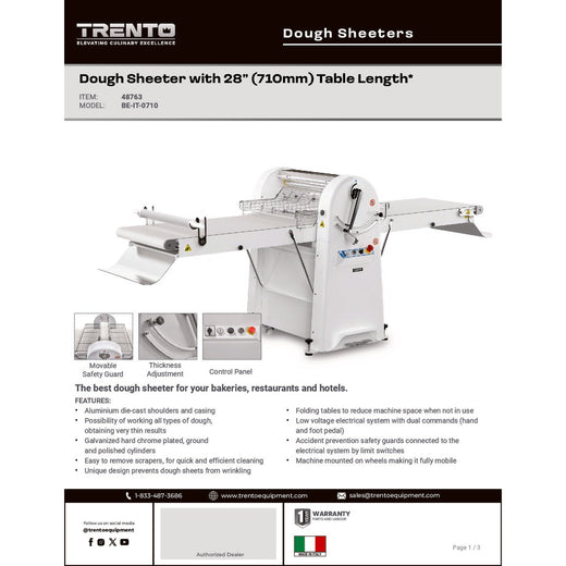 Spec Sheet