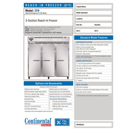 Spec Sheet