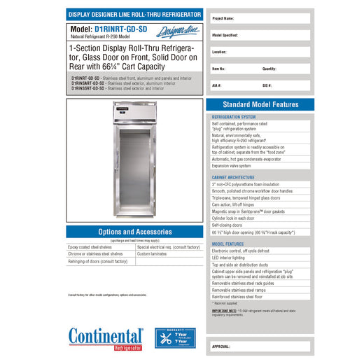 Spec Sheet