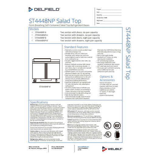 Spec Sheet