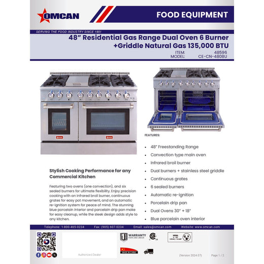 Spec Sheet