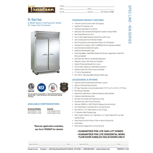 Spec Sheet
