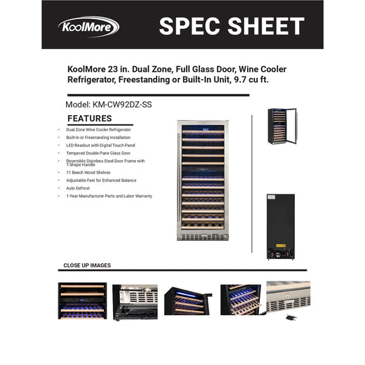 Spec Sheet