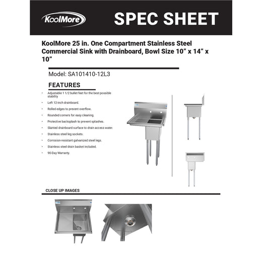 Spec Sheet
