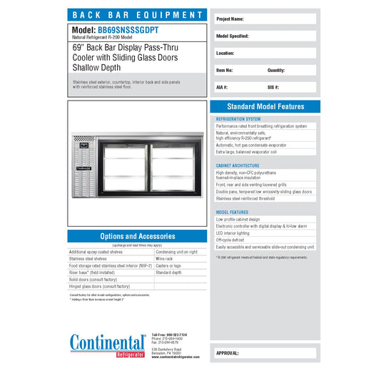 Spec Sheet
